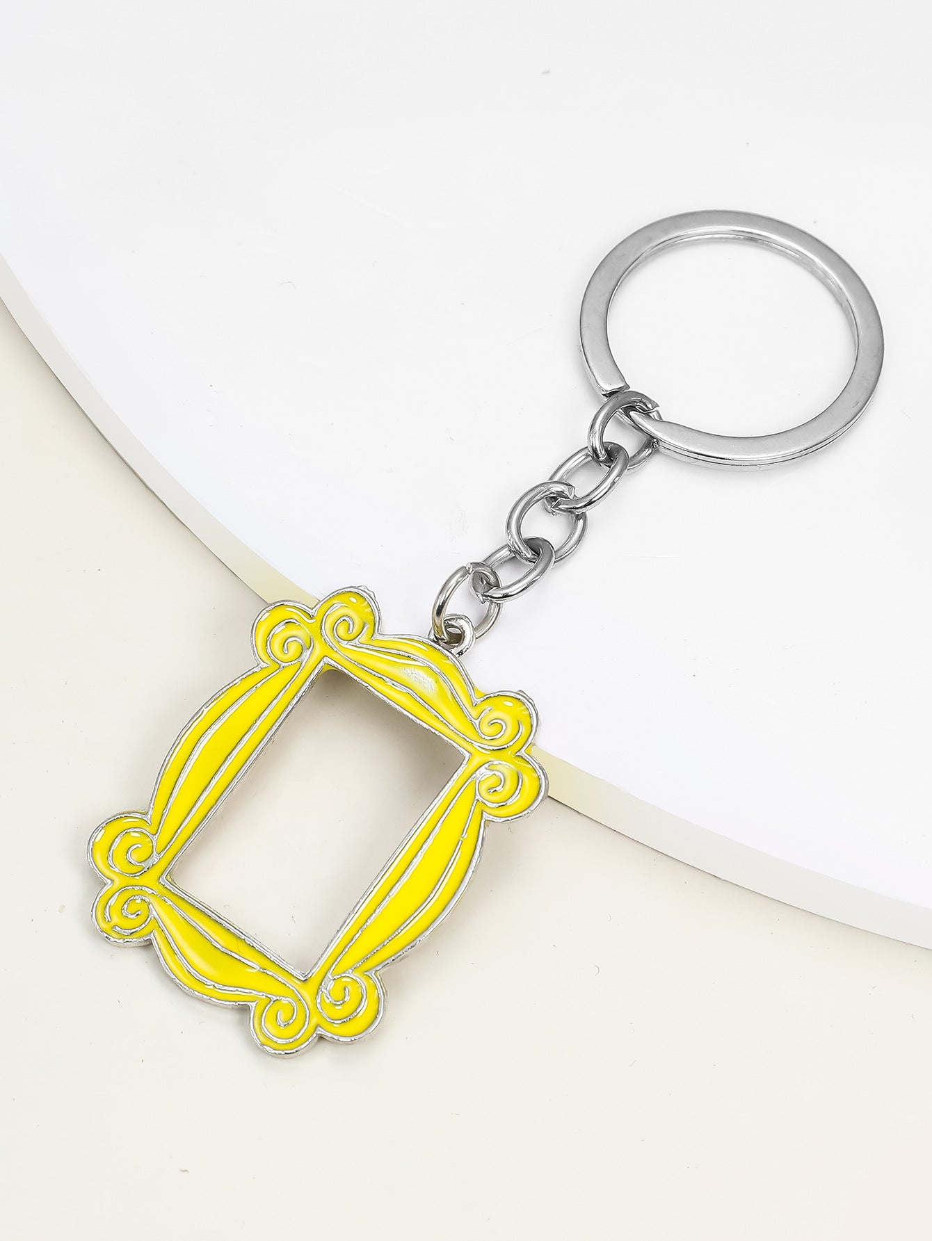 Wholesale 10PCS popular versatile photo frame keychain